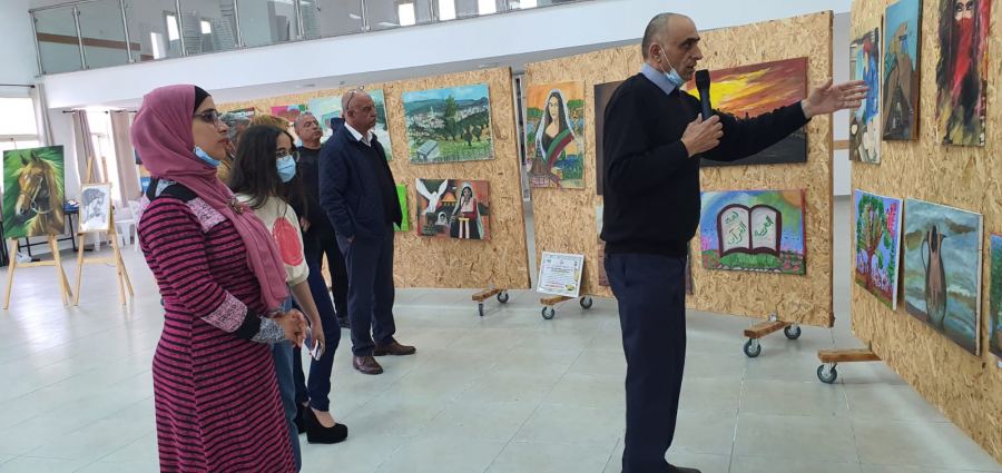 افتتاح معرض تراث بلدي في اعبلين